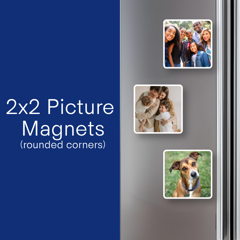 2x2 Custom Photo Magnets