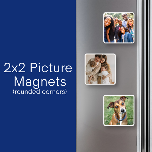 2x2 Custom Photo Magnets